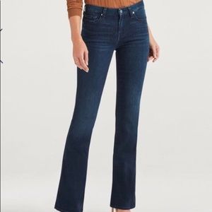 7 of all Mankind “A” pocket flare denim